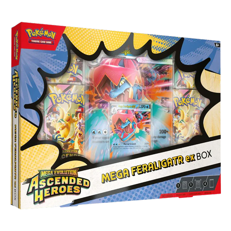 Pokémon TCG: Mega Evolution - Ascended Heroes Mega ex Box