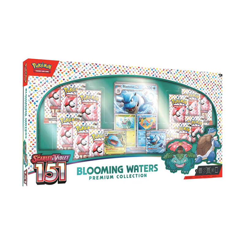 Pokémon TCG: Scarlet & Violet 151 – Blooming Waters Premium Collection
