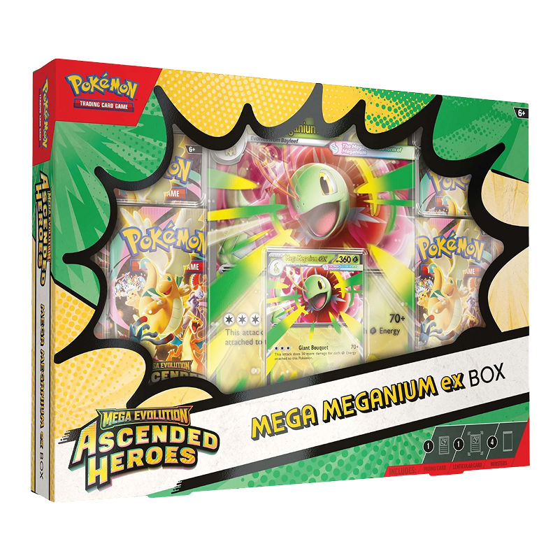 Pokémon TCG: Mega Evolution - Ascended Heroes Mega ex Box