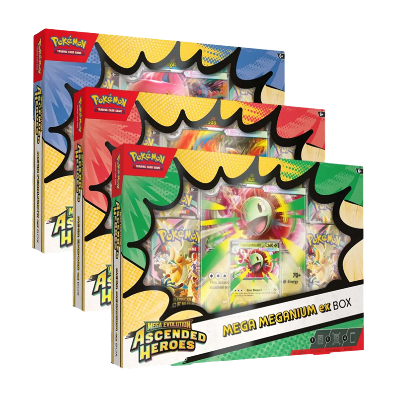 Pokémon TCG: Mega Evolution - Ascended Heroes Mega ex Box