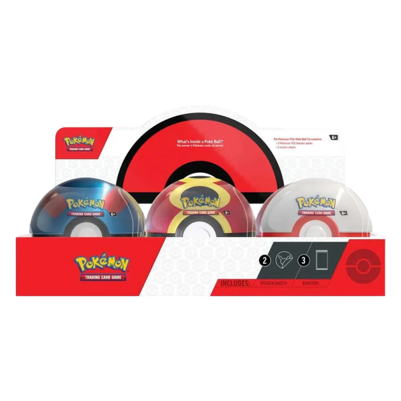 Pokemon 2025 Q4 Poke Ball Tin