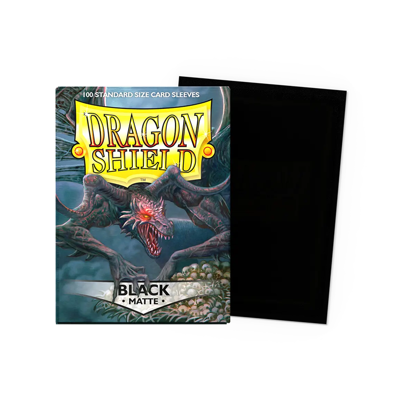 Dragon Shield: Black Matte Sleeves